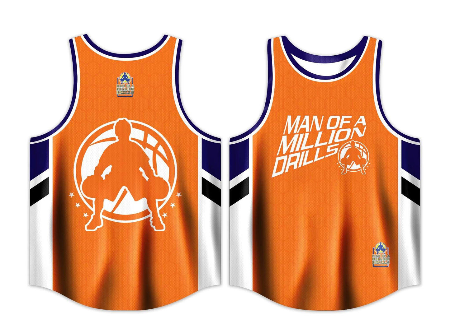 MOMD Orange Blue Jersey